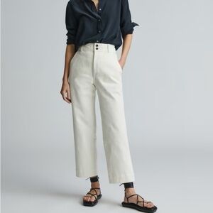 The Organic Straight-leg pant size 8